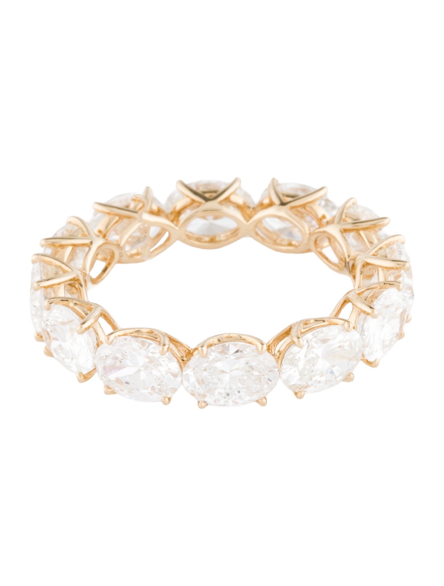 Aamiaa 14K 6.11ctw Lab-Grown Diamond Band