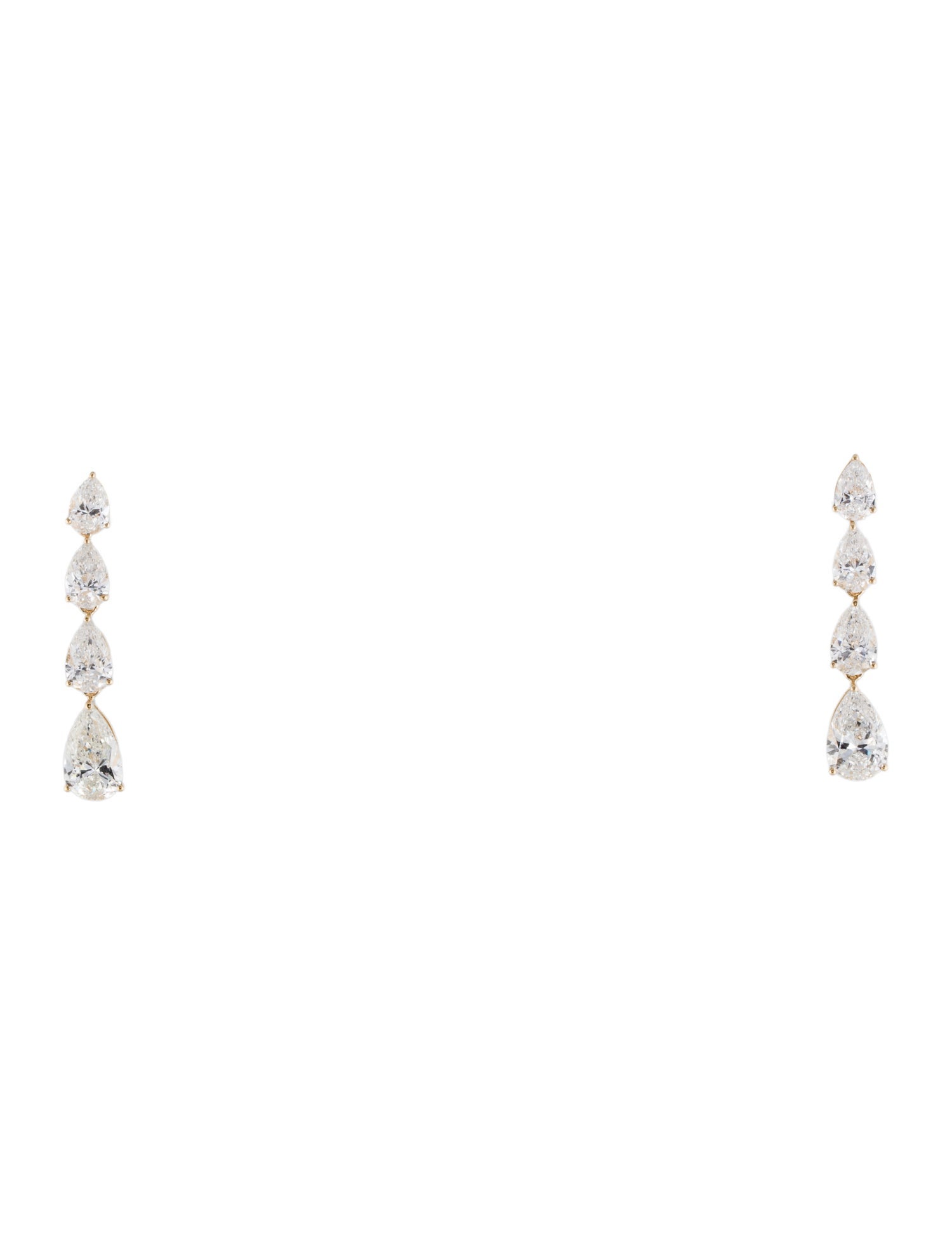 Aamiaa 14K 3.42ctw Lab-Grown Diamond Drop Earrings