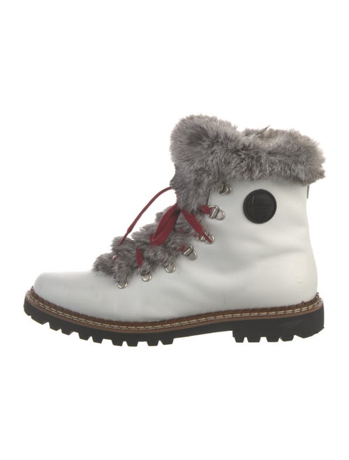 Ammann Town Leather Colorblock Pattern Boots