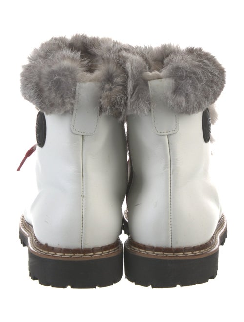 Ammann Town Leather Colorblock Pattern Boots