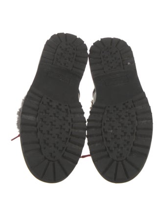 Ammann Town Leather Colorblock Pattern Boots