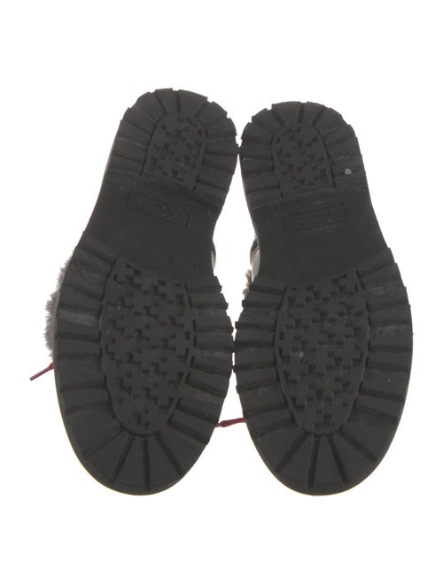 Ammann Town Leather Colorblock Pattern Boots