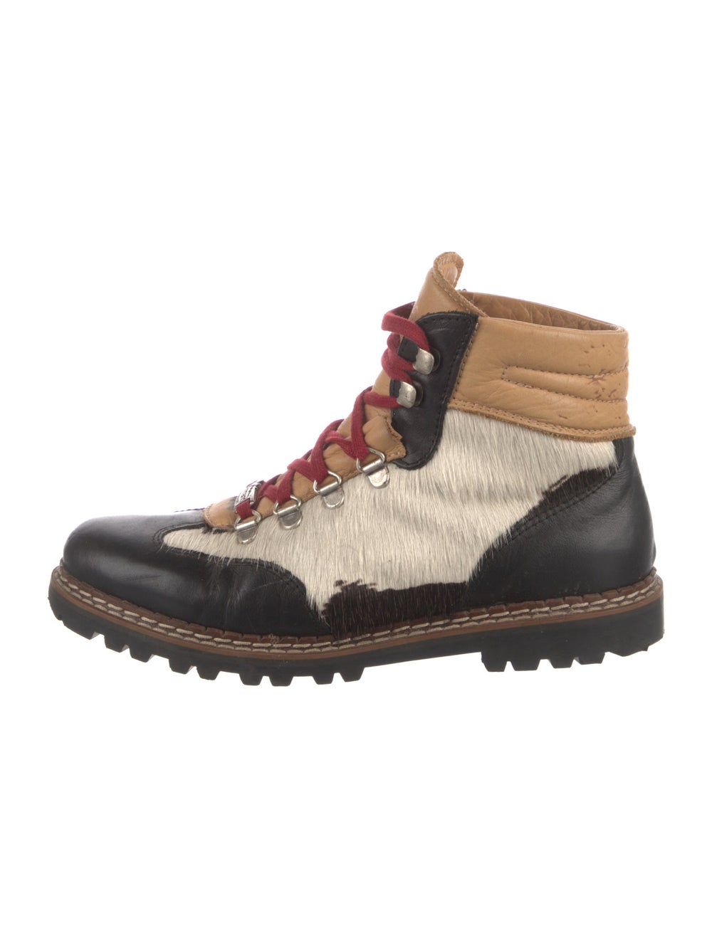 Ammann Town Leather Colorblock Pattern Hiking Boo… - image 1