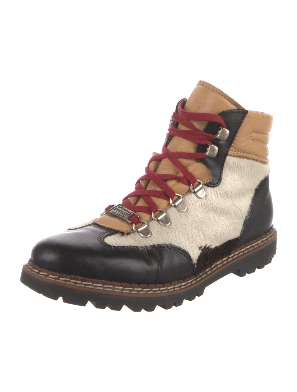 Ammann Town Leather Colorblock Pattern Hiking Boo… - image 2