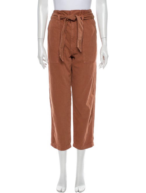 AMO Straight Leg Pants Orange