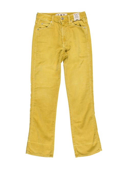 AMO Straight Leg Pants w/ Tags Yellow