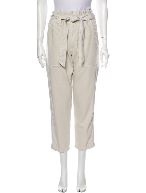 AMO High-Rise Straight Leg Jeans