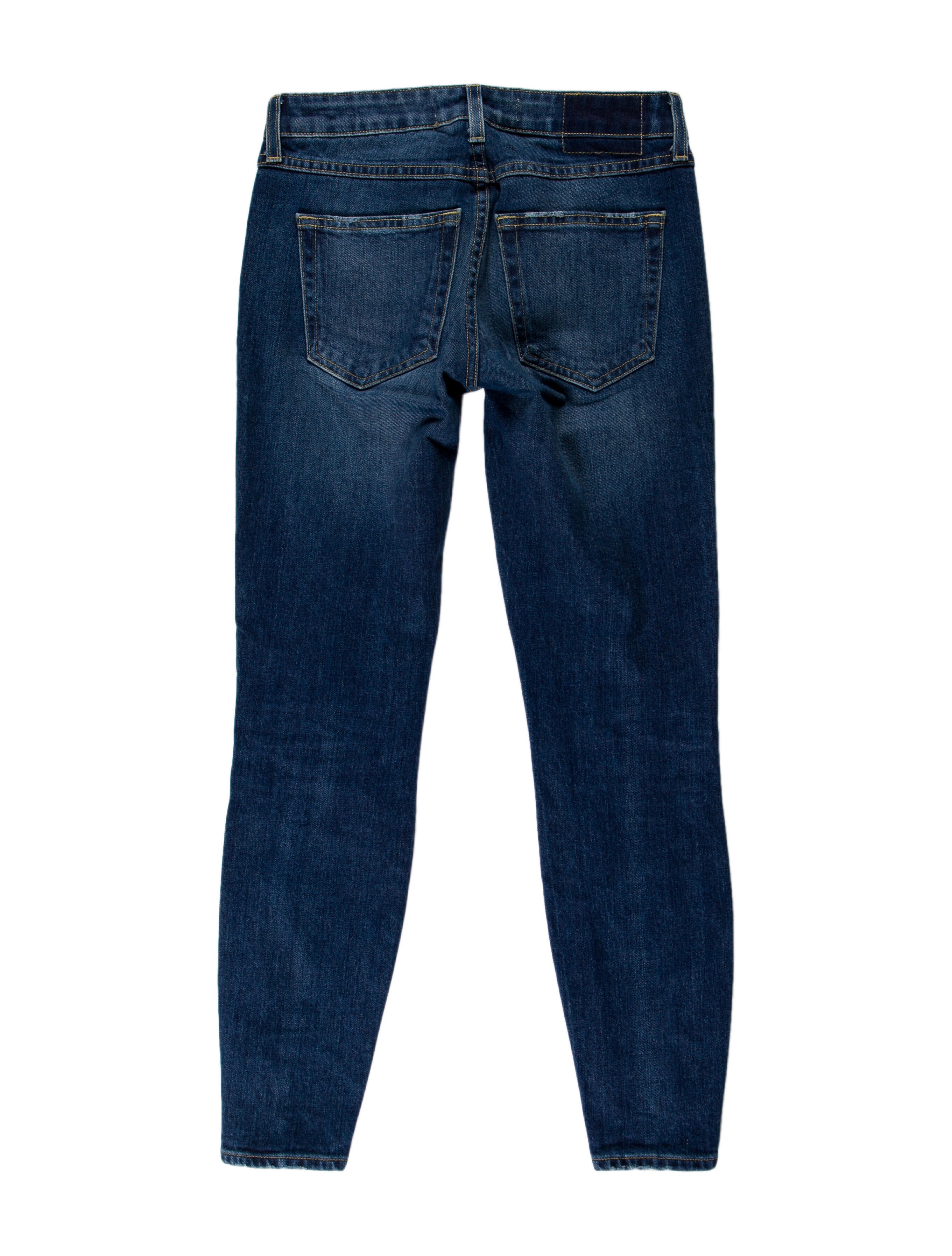 AMO Mid-Rise Skinny Leg Jeans
