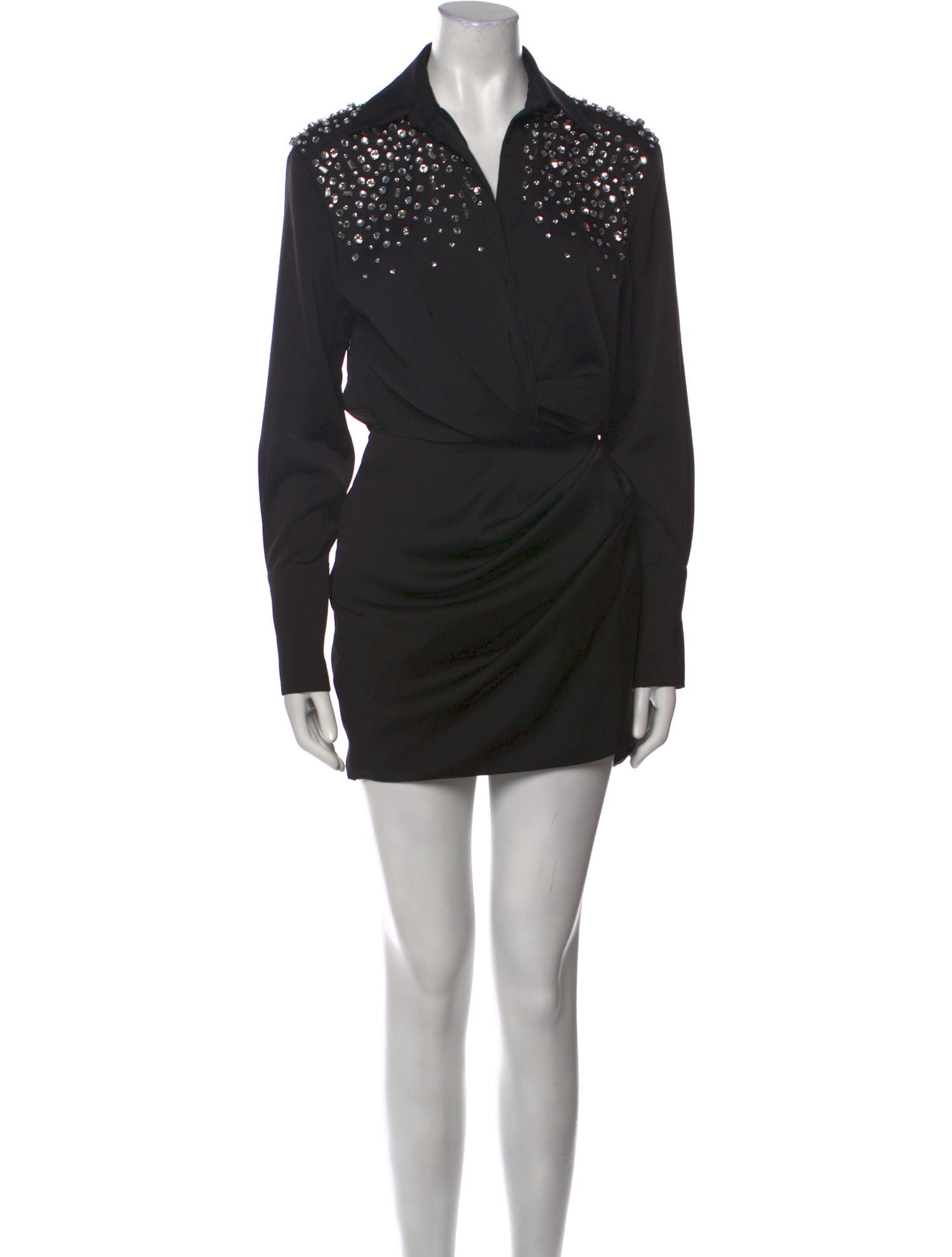 Amotea V-Neck Mini Dress