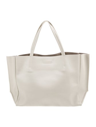 Ampersand As Apostrophe Leather Tote