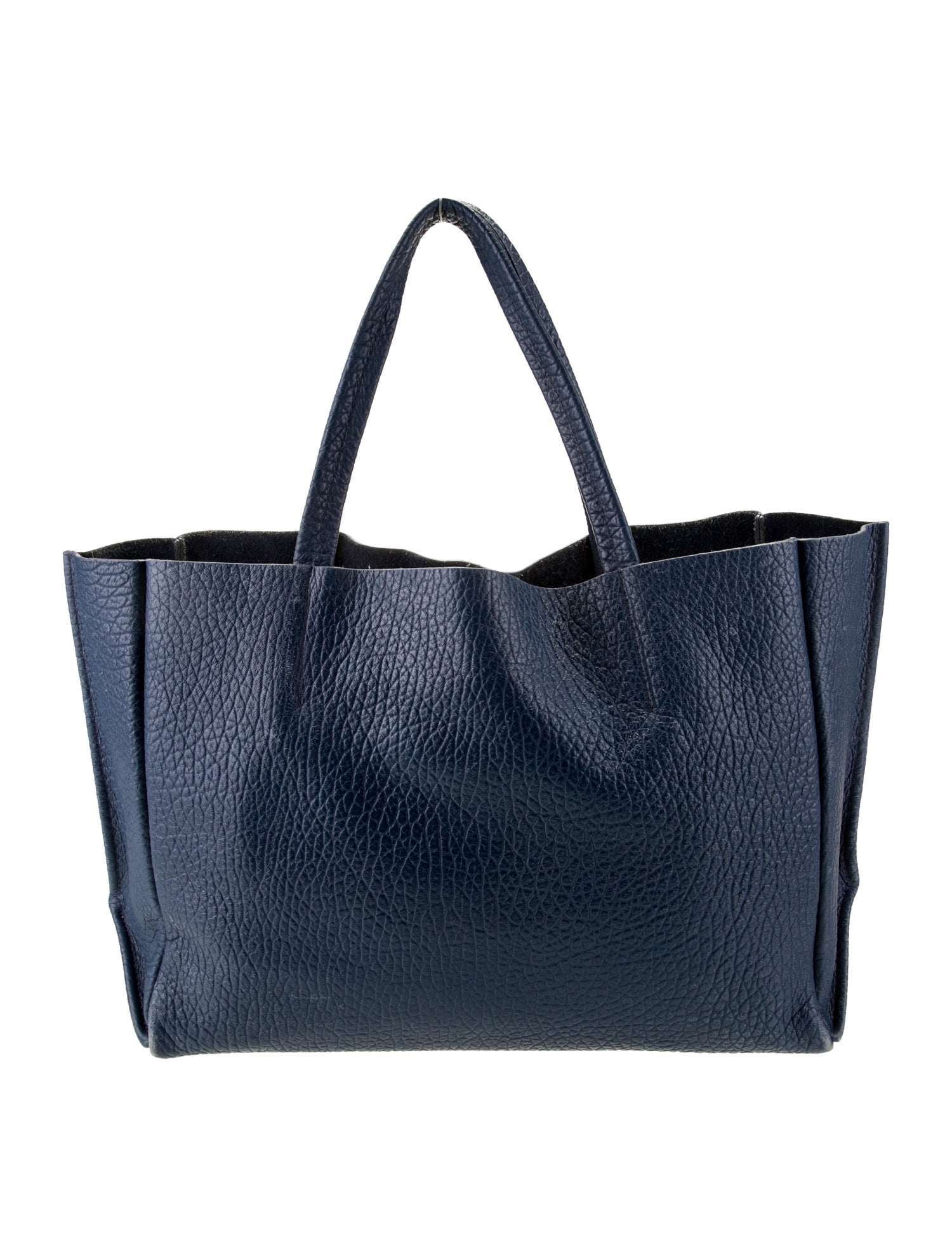 Ampersand As Apostrophe Leather Tote