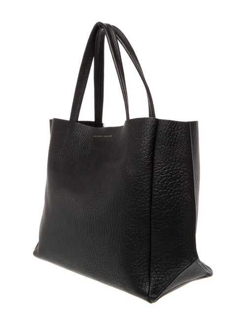Ampersand As Apostrophe Leather Tote