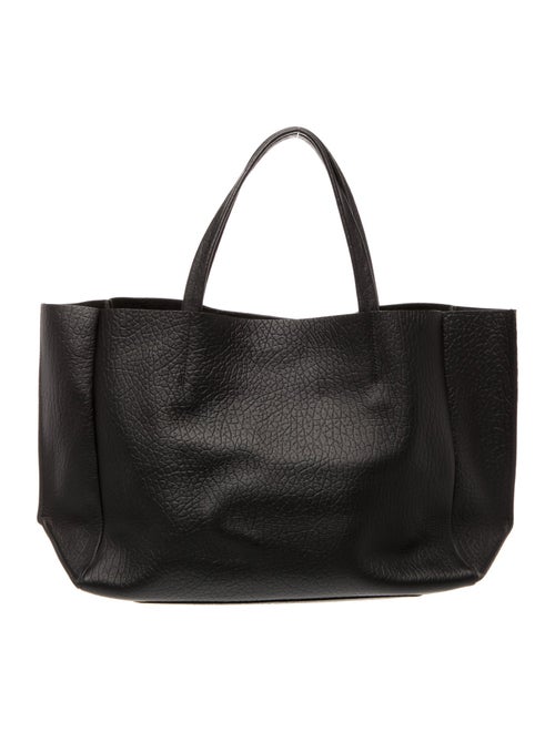 Ampersand As Apostrophe Leather Tote