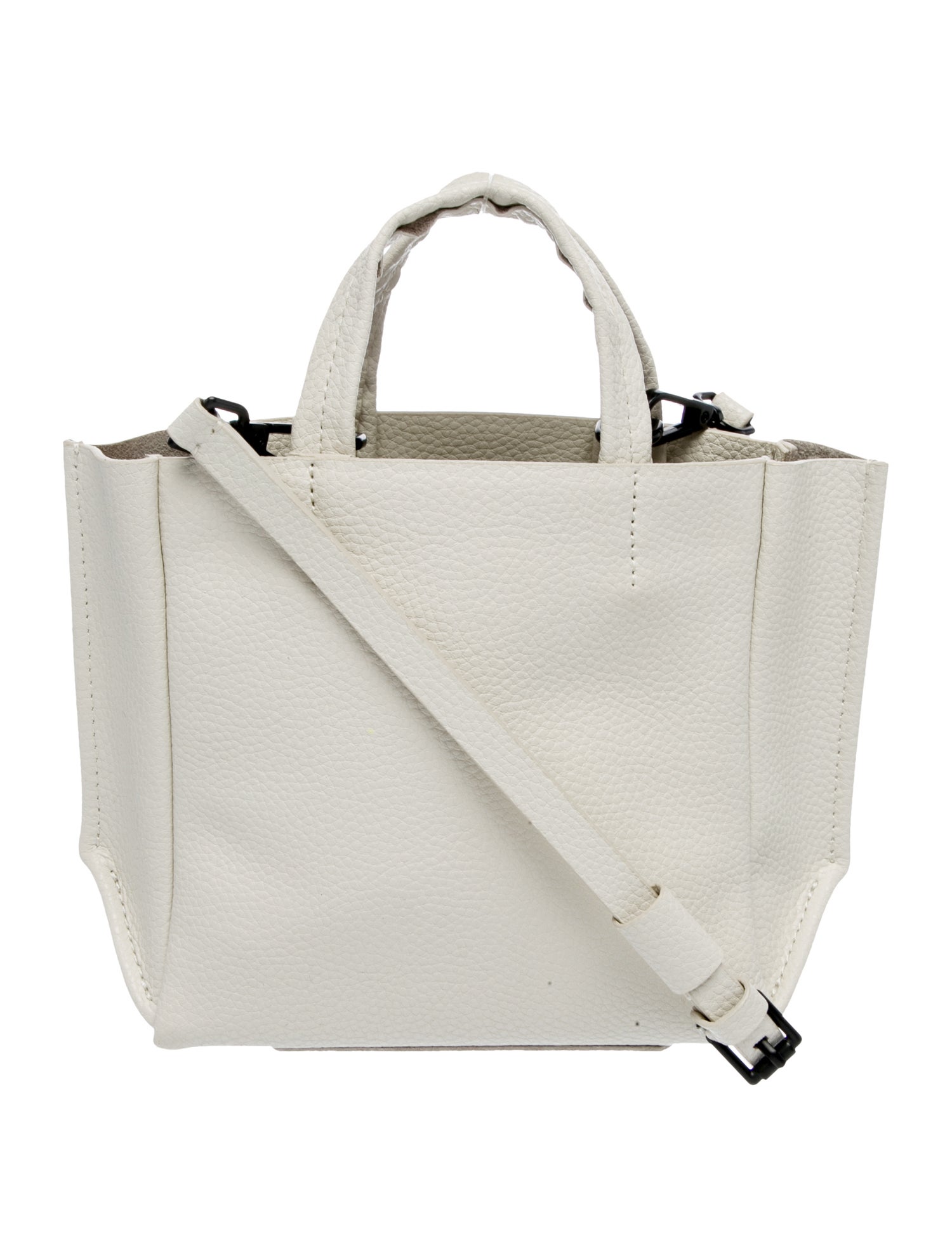 Ampersand As Apostrophe Leather Top Handle Bag