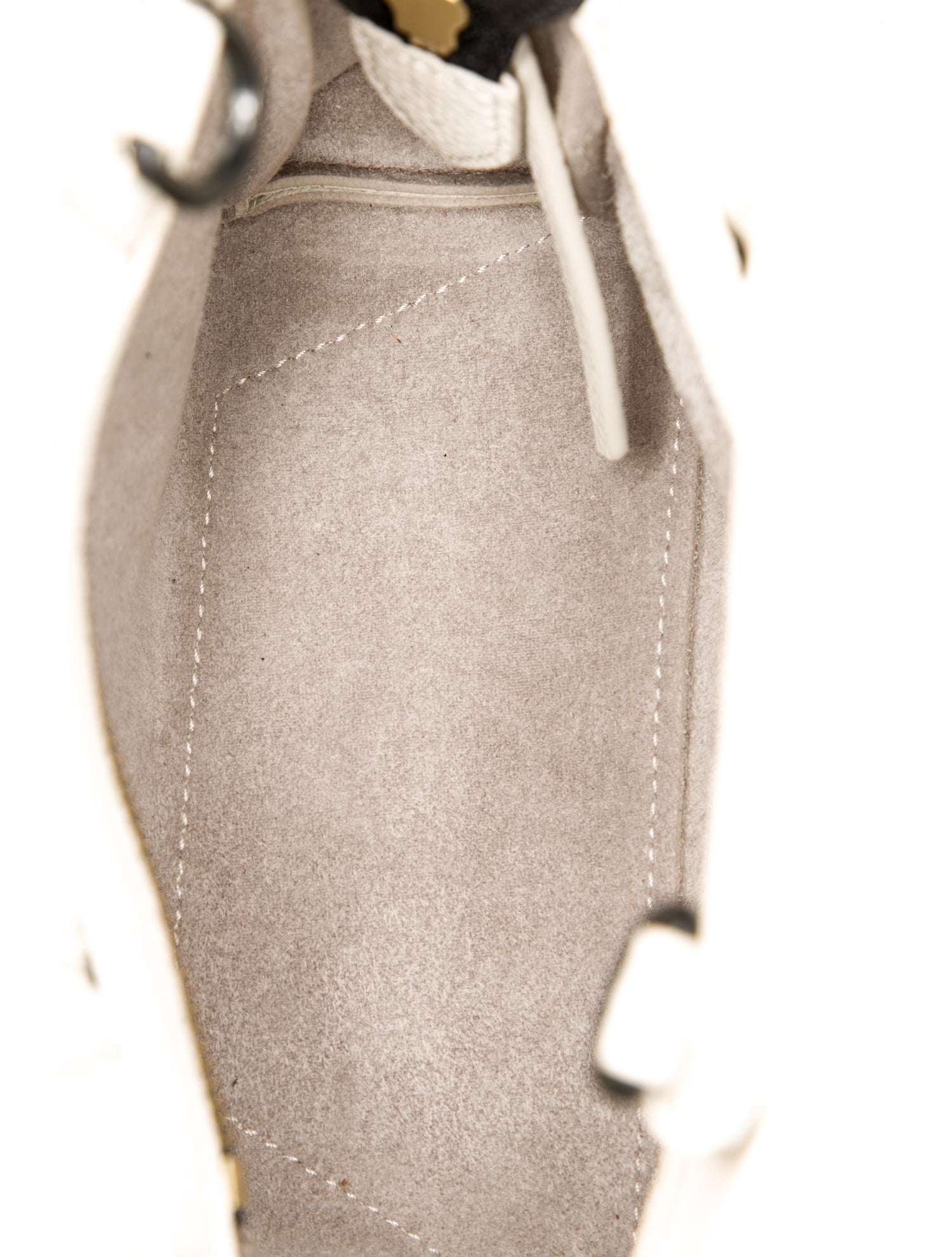 Ampersand As Apostrophe Leather Top Handle Bag