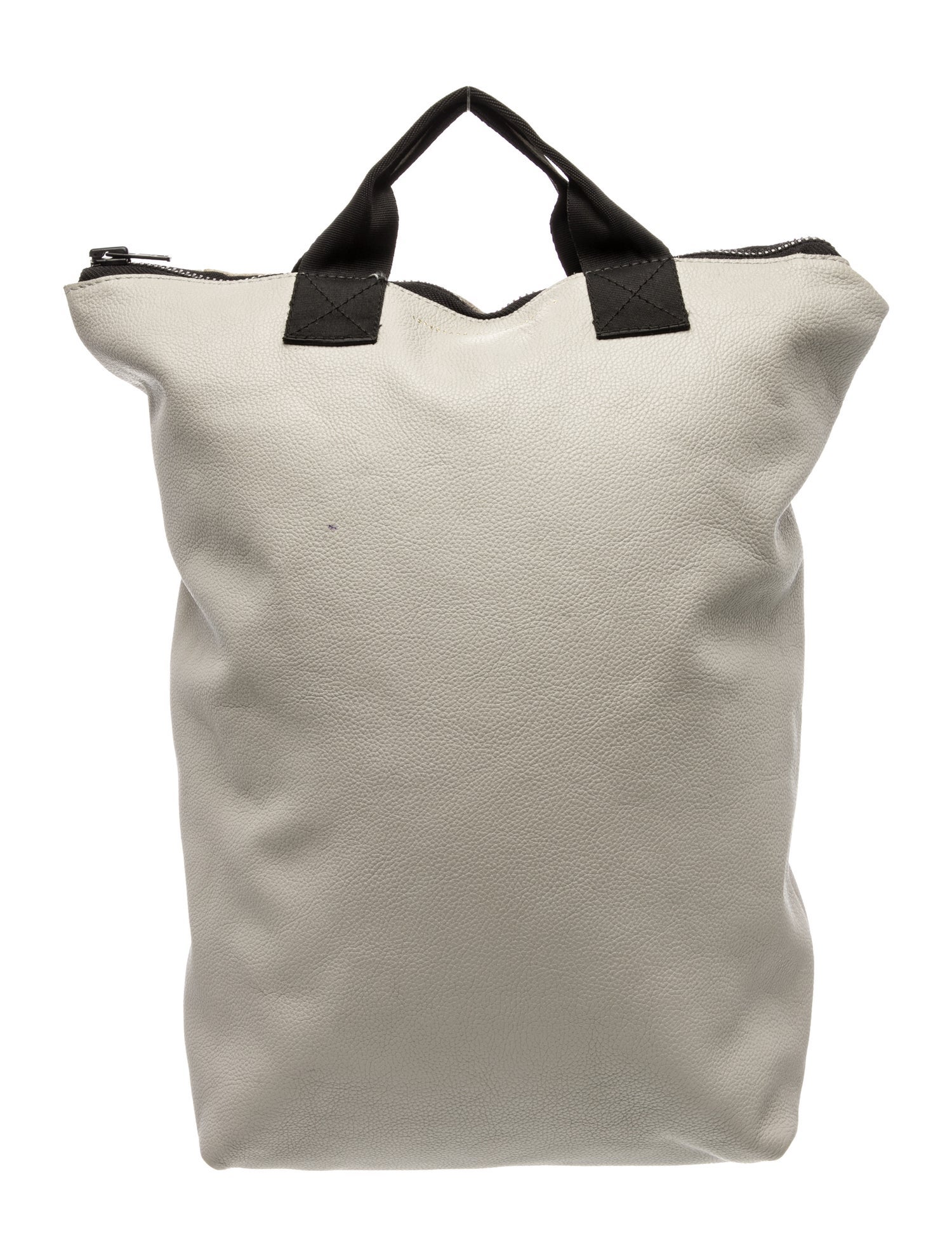 Ampersand As Apostrophe Leather Tote