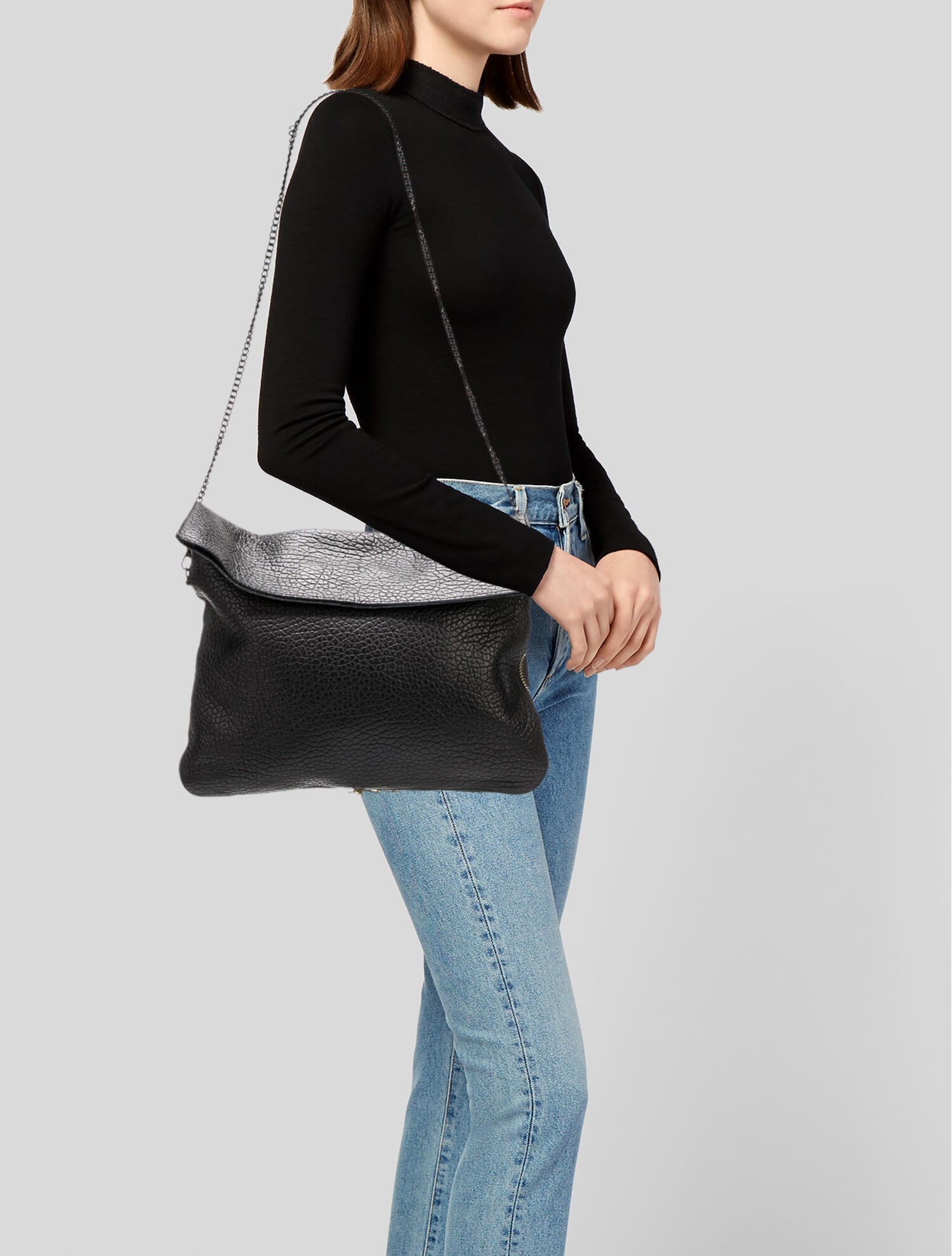 Ampersand As Apostrophe Leather Top Handle Bag w/ Tags