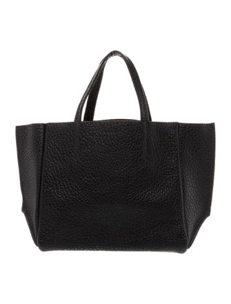 Ampersand As Apostrophe Leather Top Handle Bag