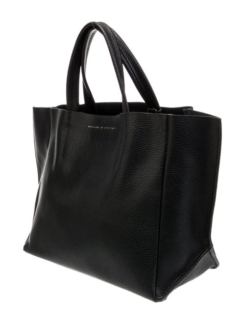 Ampersand As Apostrophe Leather Top Handle Bag