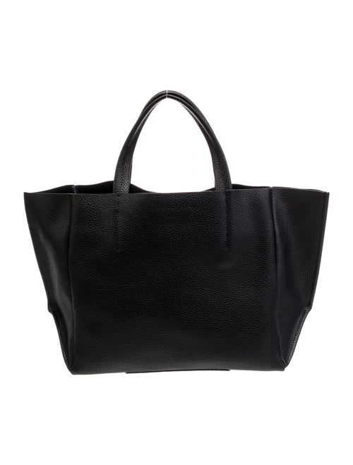 Ampersand As Apostrophe Leather Top Handle Bag