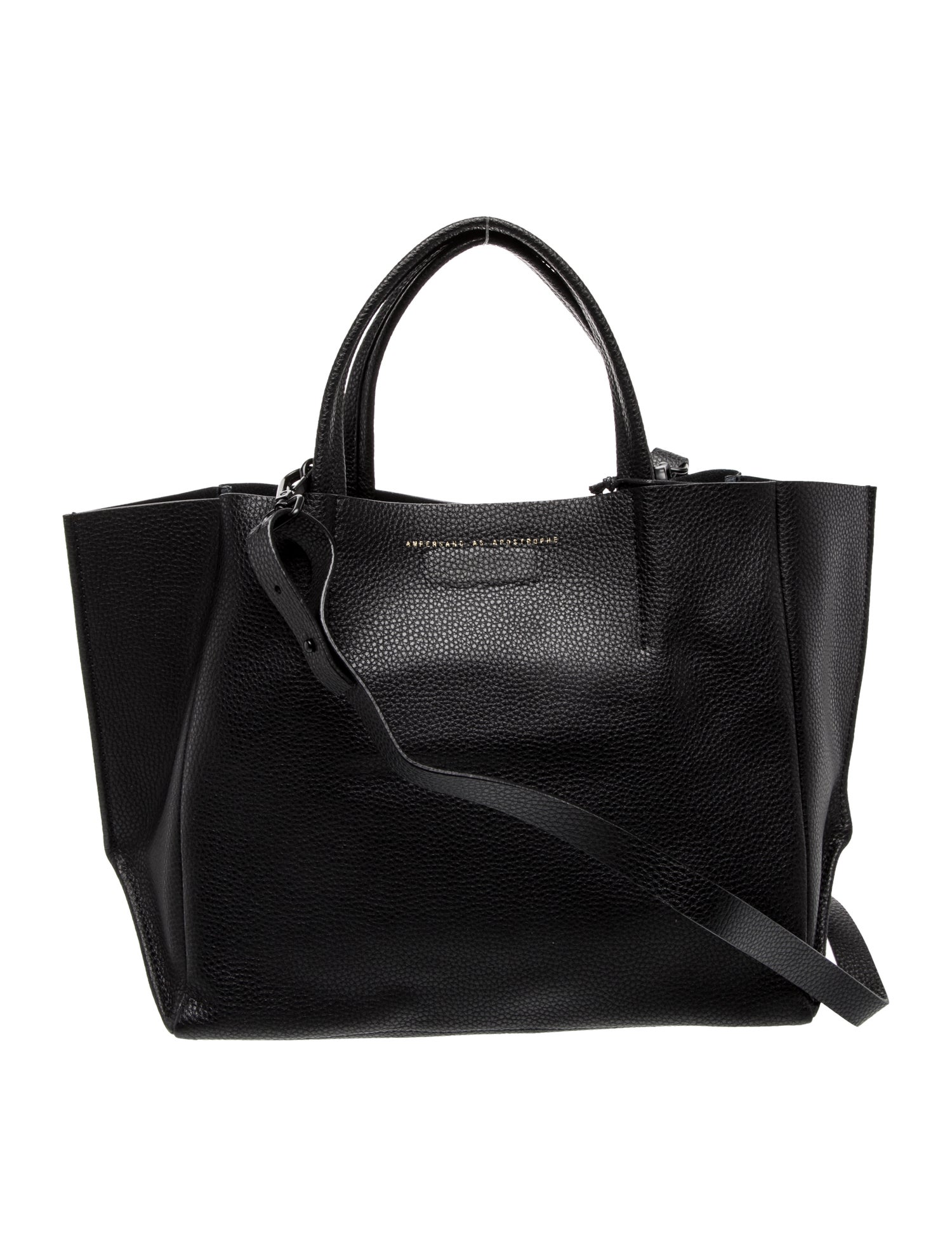 Ampersand As Apostrophe Leather Top Handle Bag w/ Tags