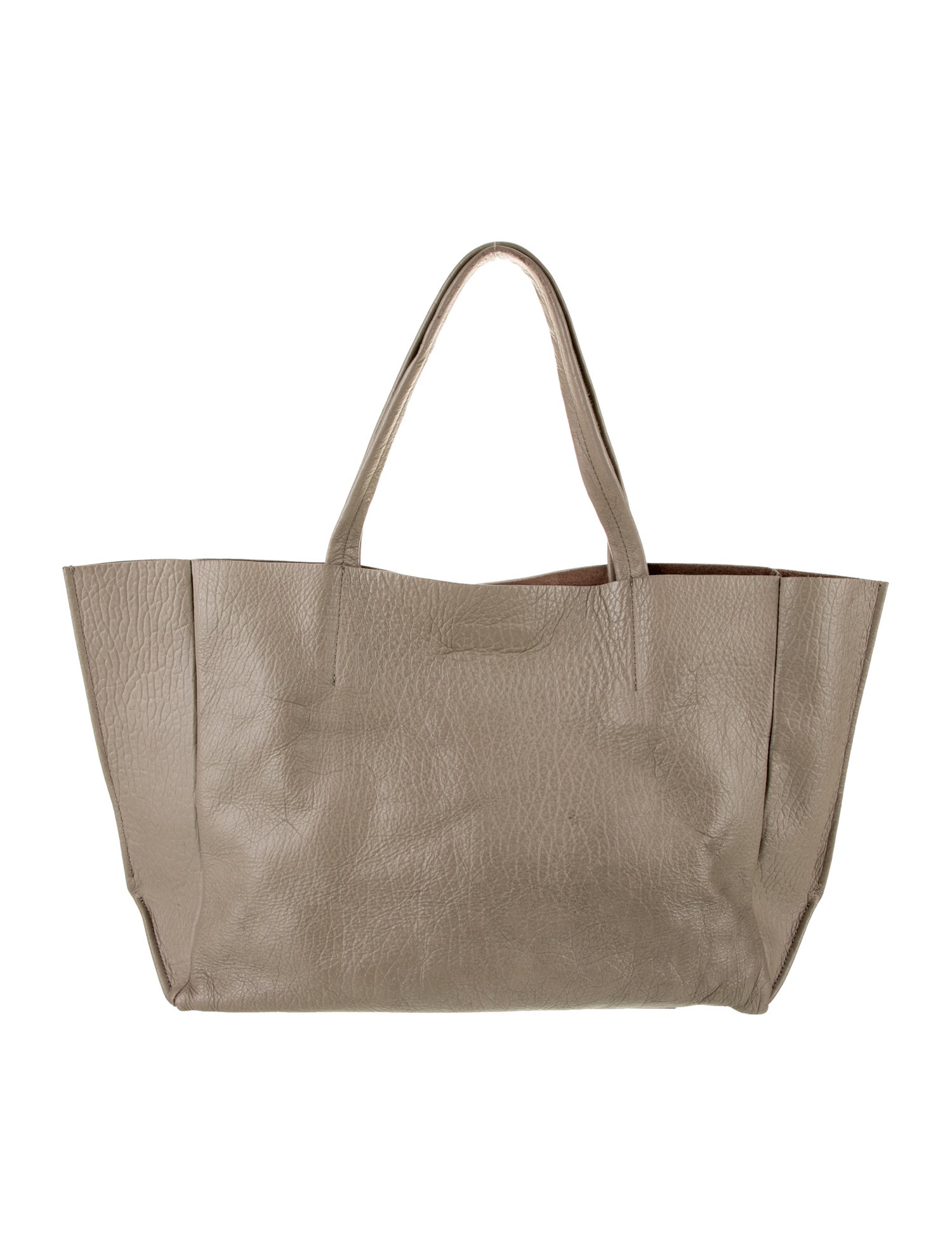 Ampersand As Apostrophe Leather Tote