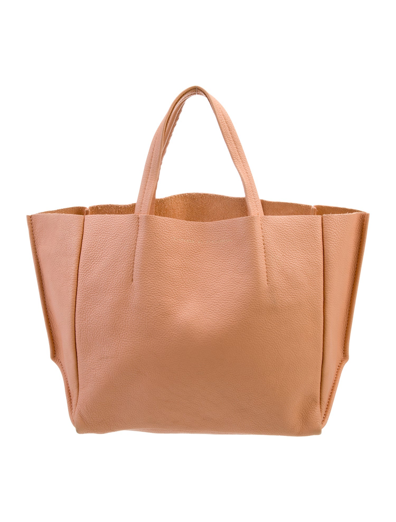 Ampersand As Apostrophe Leather Tote