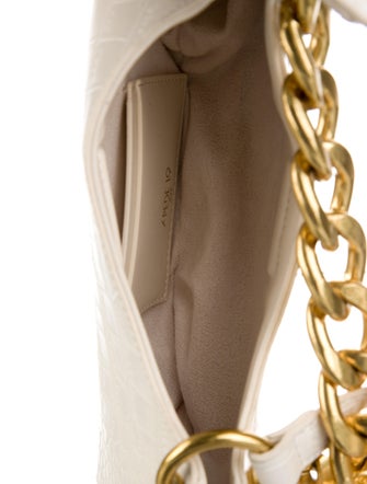 Apede Mod Embossed Leather Shoulder Bag