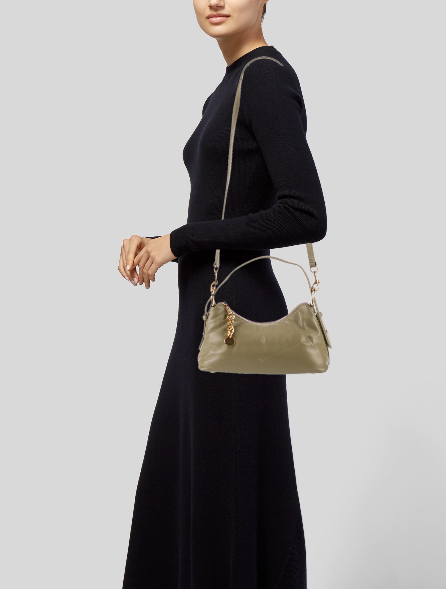 Apede Mod Leather Shoulder Bag