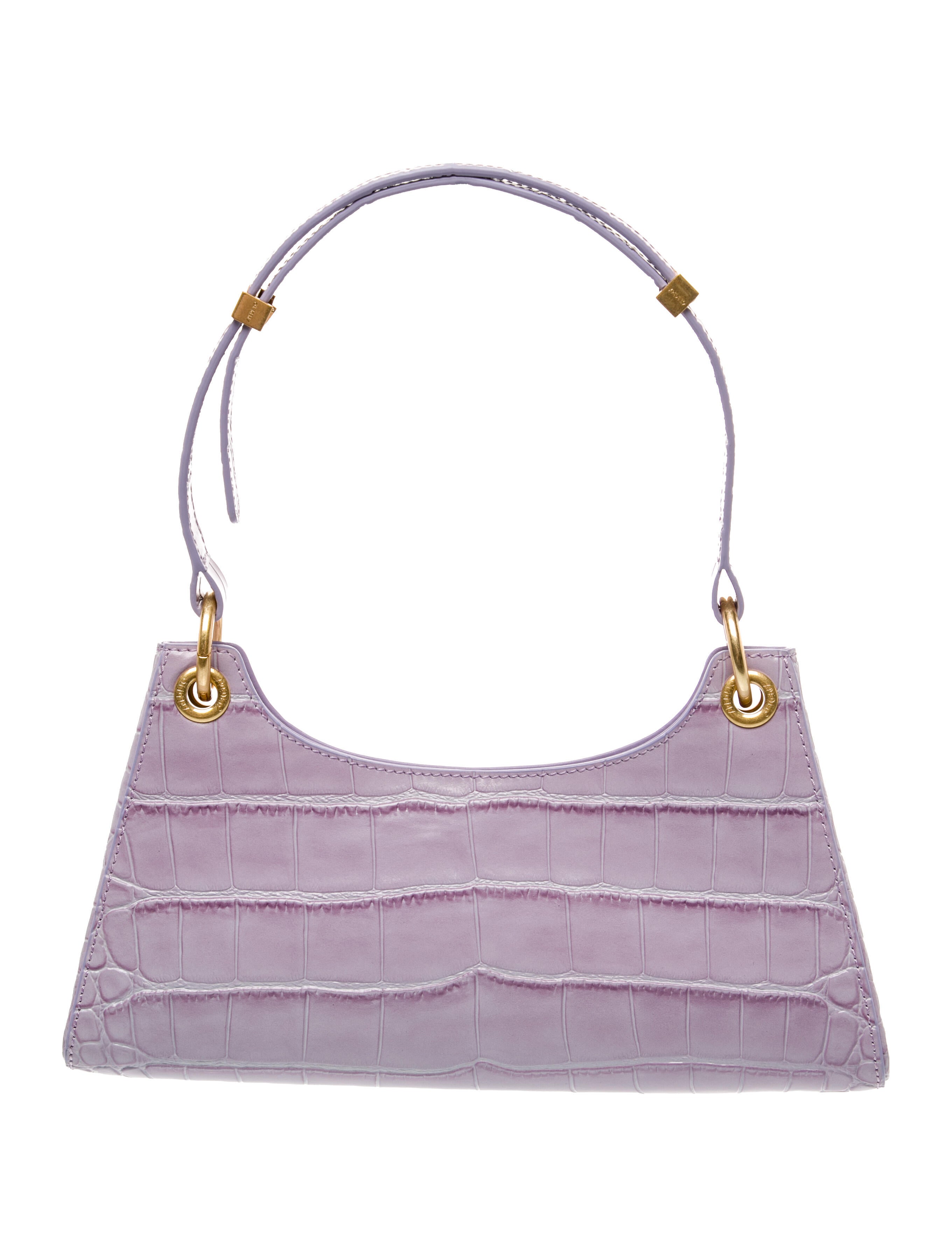 Apede Mod Embossed Leather Shoulder Bag