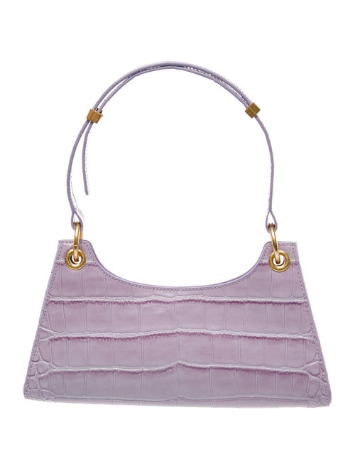 Apede Mod Embossed Leather Shoulder Bag