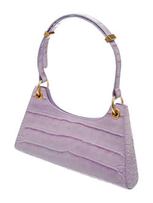 Apede Mod Embossed Leather Shoulder Bag