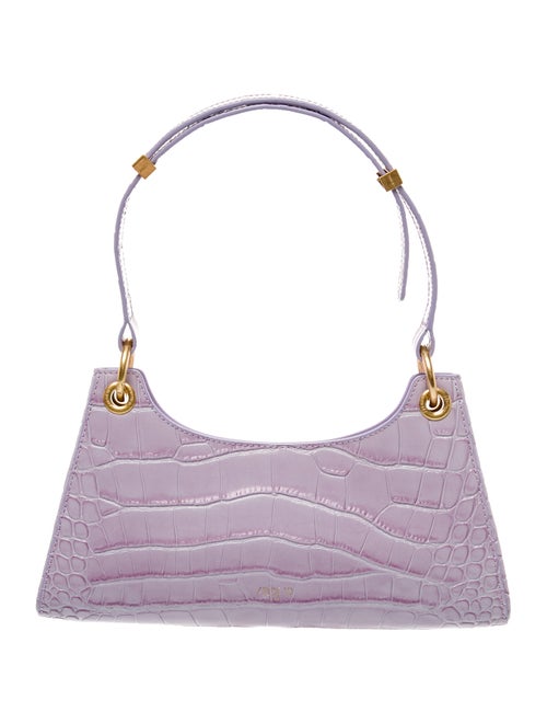 Apede Mod Embossed Leather Shoulder Bag