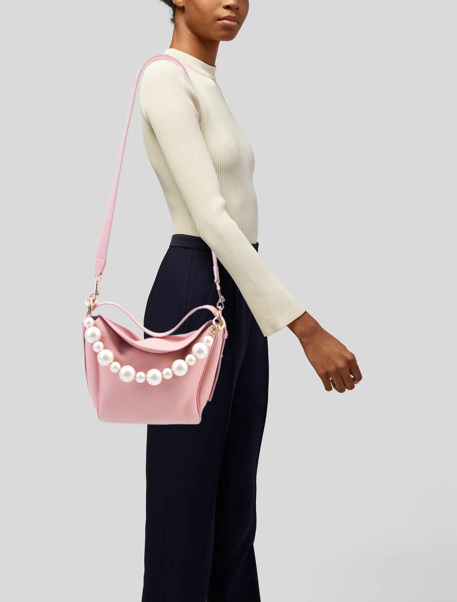 Apede Mod Leather Shoulder Bag