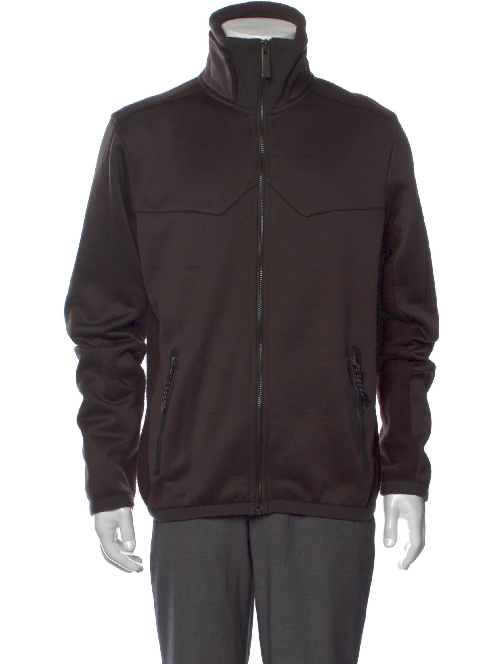 Alexander McQueen x Puma Turtleneck Long Sleeve Cardigan - Brown ...