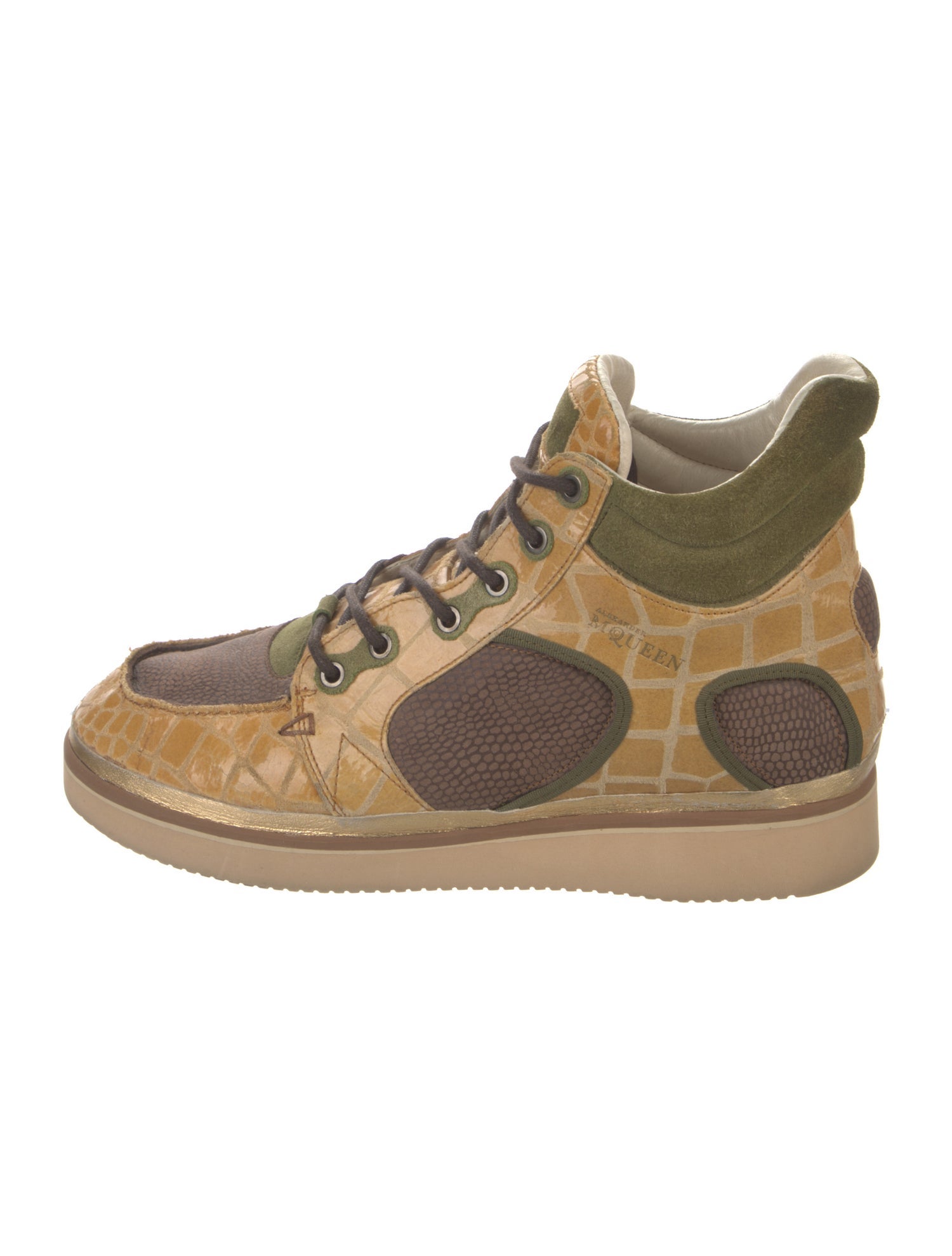 Alexander McQueen x Puma Suede Animal Print Sneakers