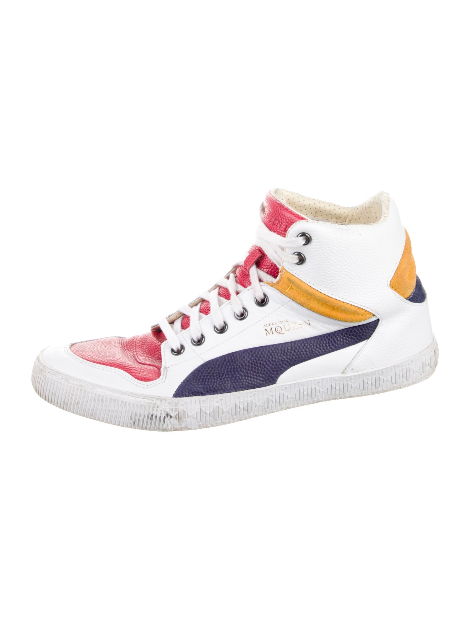 Alexander McQueen x Puma Leather Sneakers