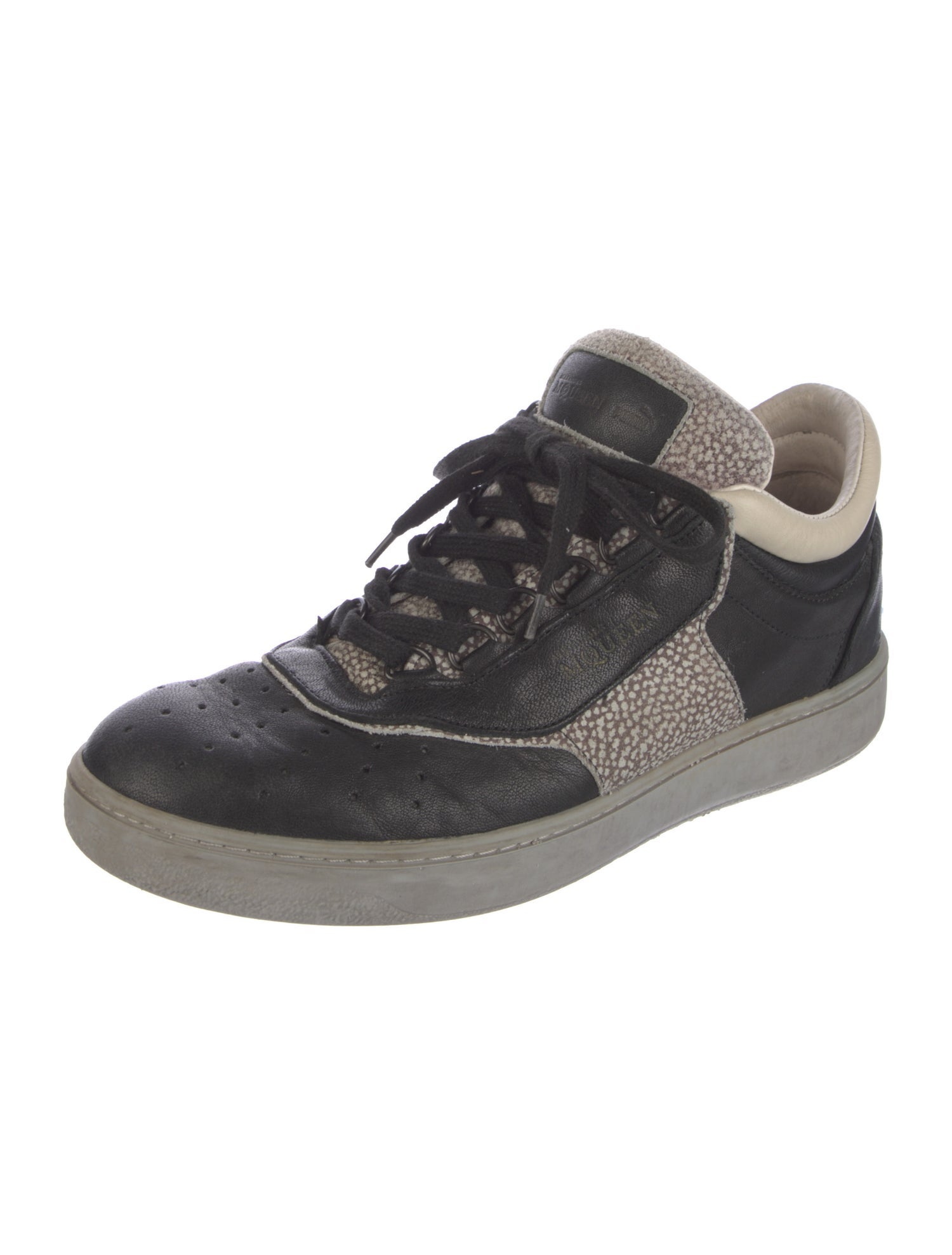 Alexander McQueen x Puma Leather Printed Sneakers