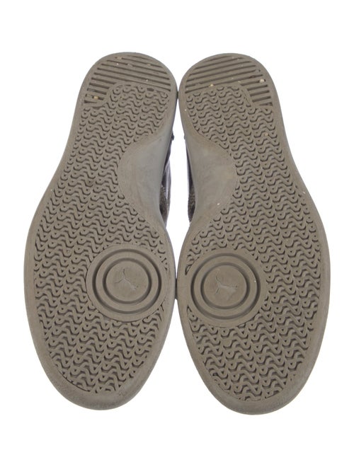 Alexander McQueen x Puma Leather Printed Sneakers