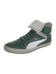 Alexander McQueen x Puma Leather Colorblock Pattern Sneakers