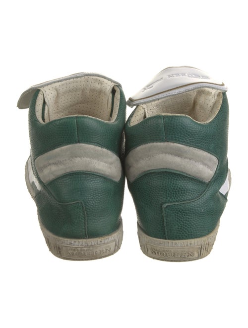 Alexander McQueen x Puma Leather Colorblock Pattern Sneakers