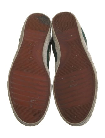 Alexander McQueen x Puma Leather Colorblock Pattern Sneakers