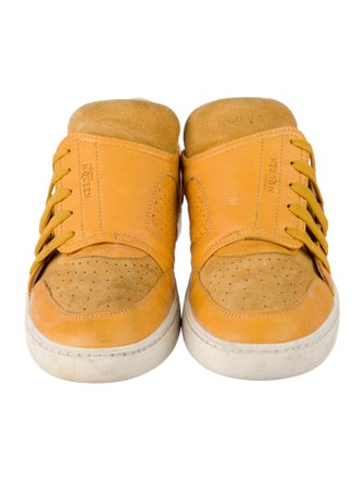 Alexander McQueen x Puma Leather Printed Sneakers