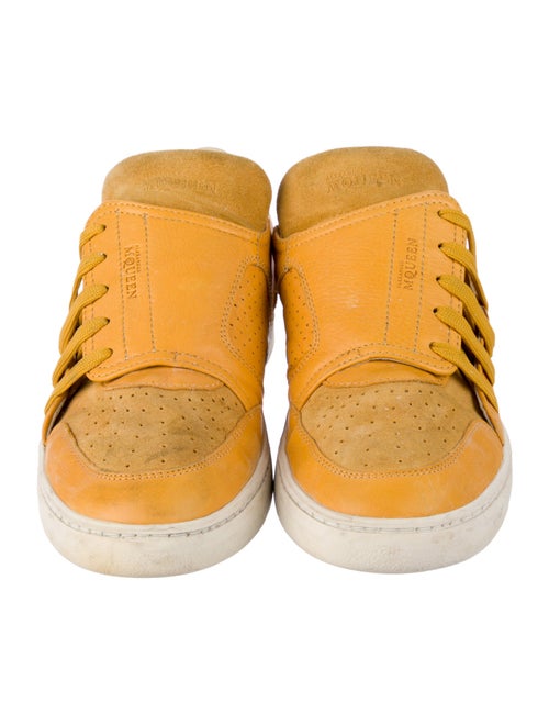 Alexander McQueen x Puma Leather Printed Sneakers