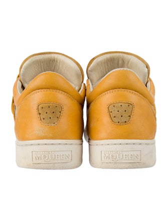 Alexander McQueen x Puma Leather Printed Sneakers