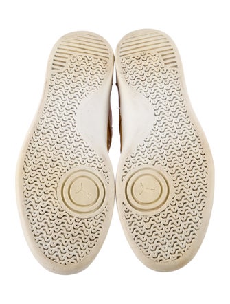 Alexander McQueen x Puma Leather Printed Sneakers