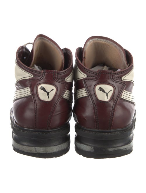Alexander McQueen x Puma Leather Colorblock Pattern Sneakers