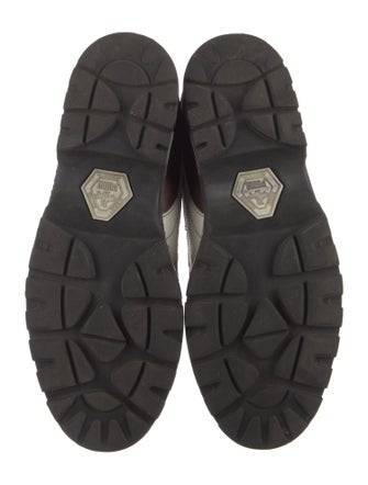 Alexander McQueen x Puma Leather Colorblock Pattern Sneakers