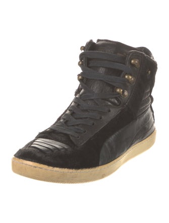 Alexander McQueen x Puma Ponyhair Wedge Sneakers