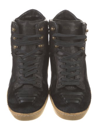 Alexander McQueen x Puma Ponyhair Wedge Sneakers